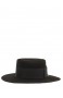 黑色羊毛紳士帽